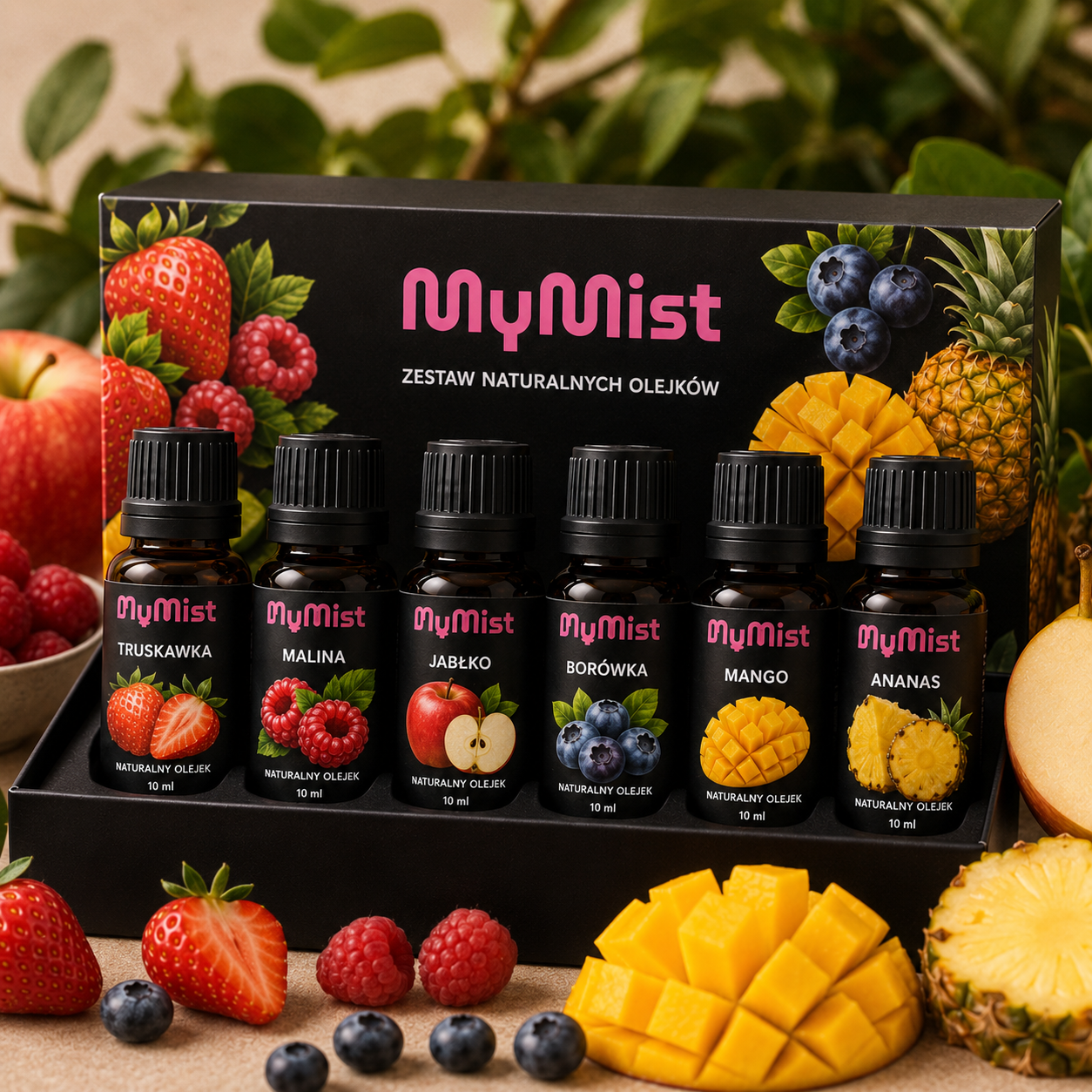 Zestaw MyMist™– 6 szt. - Owocowe aromaty